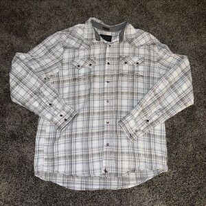 Cody James Plaid Western Shirt